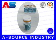 Etiketten voor peptide flacons Gewone kleurendruk Pharmaceutische verpakkingsoplossingen