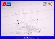Duidelijke en amber glas ampullen Verscheidene volumes 1 ml -25 ml voor keuze populair in de EU