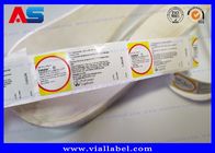 Anti Valse de Flessenetiketten van het Laser Holografische 10ml Vial Labels For Peptide Pharmacy Medicijn voor glasflesjes